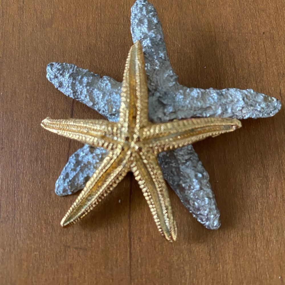 Star Fish Brooch Maurice Milleur Vintage
